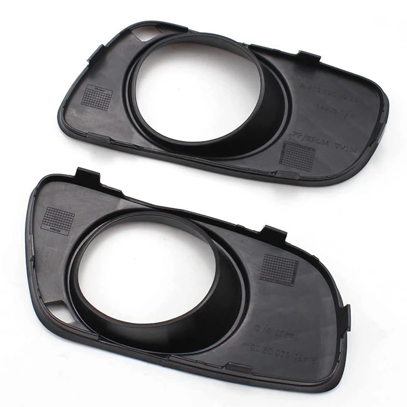 Car Fog Lamp Bezel LH RH Fog Light Grille Cover Fit For SMART FORTWO 451 2008-2012 4518260118C22A 4518260218C22A