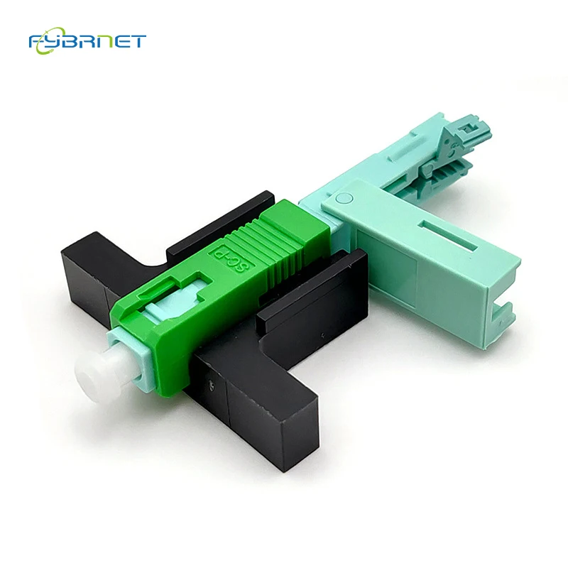 FTTH Tool Cold Connector Tool SC UPC/SC APC 53MM Single-Mode Optical Connector Single-Mode SC Quick Connector Optical Adapter