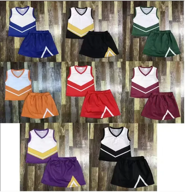 

Новое поступление, жилет без рукавов для маленьких девочек, комплекты с юбкой, детская командная одежда для девочек, одежда для сестры, детская школьная командная униформа