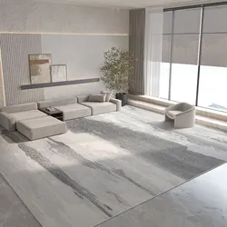 Modern Minimalist Carpets for Living Room Decoration Washable Rug Bedroom Decor Rugs Short Pile Carpet Home Thicken Floor Mats