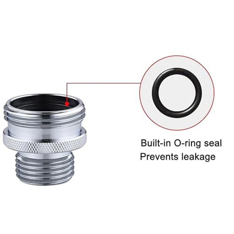 

3Pcs Ball End Shower Arm Adapter Rust Resistant Shower Arm Thread Converter A2BB