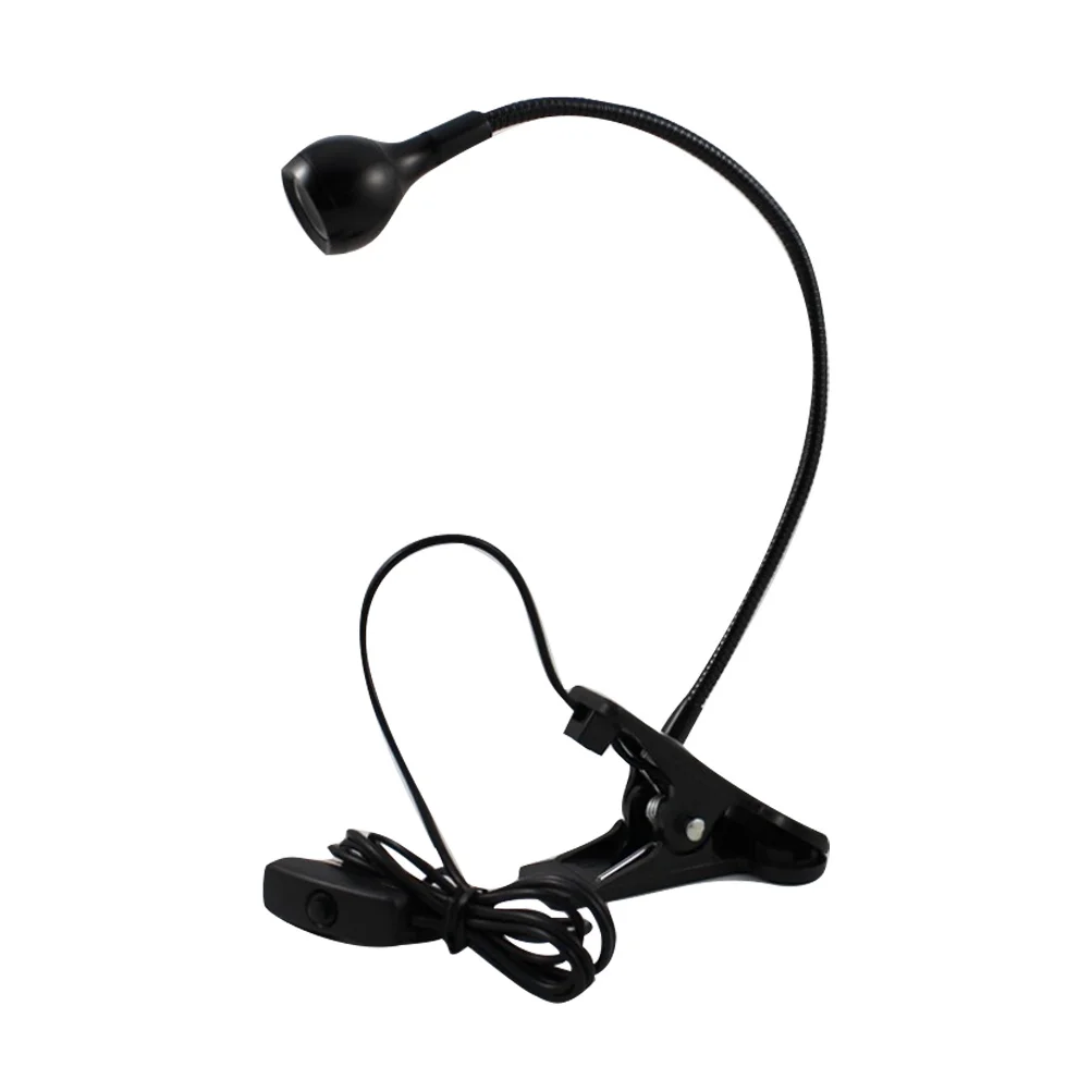 Clip Table Lamp LED USB Flexible Clamp Desktop Lamp Eye Protection Warm White Reading Light for Home Study Clip Table Light