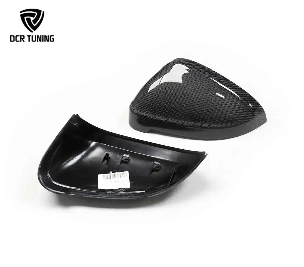 B9 Wet Carbon Fiber Mirror Cover Replacement for Audi A4 S4 RS4 A5 S5 RS5 2017-2024 Support Mixed Batch with Other Items