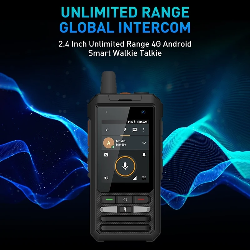 UNIWA F80 Walkie Talkie Rugged Phone 1GB RAM 8GB ROM 2.4 inch QVGA Screen Android Qualcomm MSM8909 Quad Core Dual SIM 4G LTE SOS