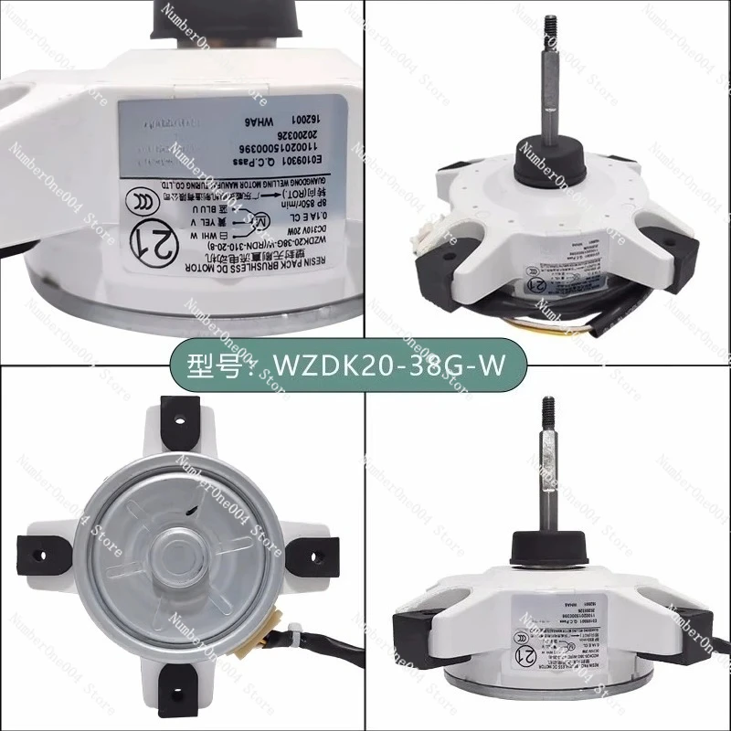 

New for Midea Air Conditioning WZDK20-38G-W WZDK20-38G-W(RDN-310-20-8) External Fan Variable Frequency DC Motor