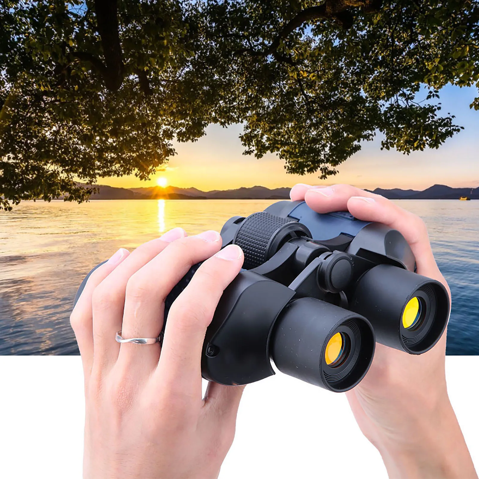 60x60 3000m Outdoor Travel HD High Power Binoculars Telescope Binoculars HD Binoculars Outdoor Telescope Telescope HD Telescope