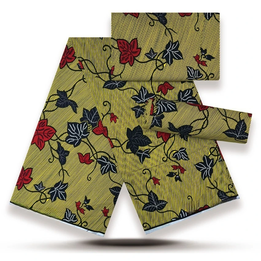 

Африканский классический стиль, 100% хлопок, принт батик, супер гламурная восковая ткань Анкара, 6 ярдов для вечерних платьев, модная одежда