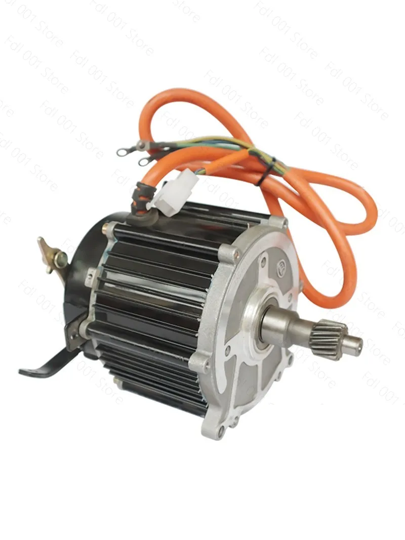 48V60v800w motor brake low speed brushless motor square wave modification load engineering hand push electric tricycle