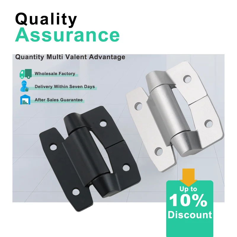 

Positionable Aluminum Alloy Butterfly Hinges Suitable For Industrial Equipment Electrical Box Tool Cabinet Doors