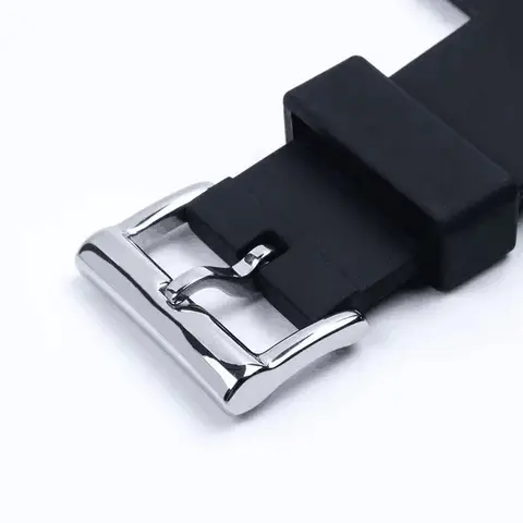 Bvlgari वॉच स्ट्रैप के लिए रबर सिलिकॉन स्ट्रैप नॉच के साथ DP42C14SVDGMT पुरुषों और महिलाओं के लिए काला ब्रेसलेट 22x8 24x8mm 8 best sales बुलगारी घड़ी - №3