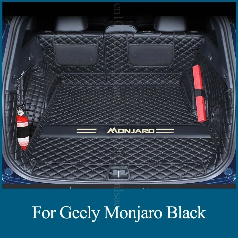 Waterproof Trunk Mat For Geely Monjaro Xingyue L KX11 2021~2023 Accessories Car Cargo Liner Tail Liner Protector Anti-dirty