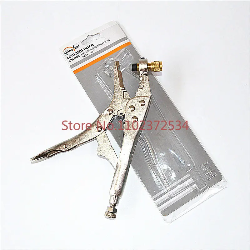 Refrigerant recovery pliers CH-308 refrigerator air conditioning copper pipe snow seed liquid filling pliers refrigeration tool