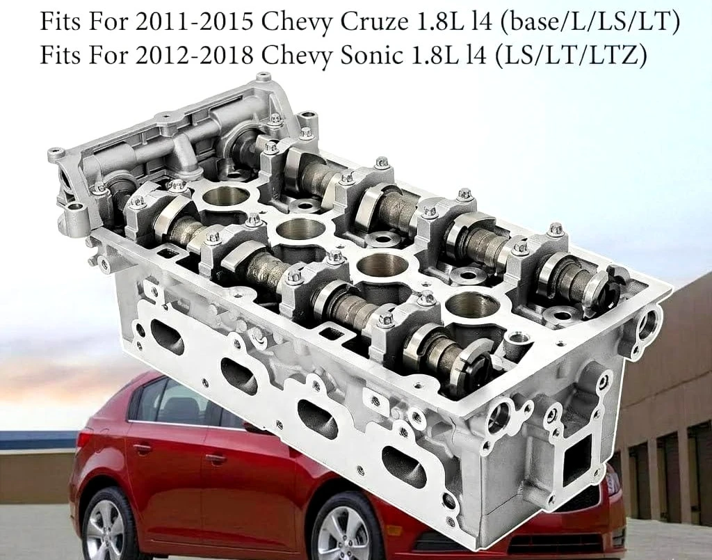 Cylinder head assembly for 2011 - 2018 for Cruze Sonic 1.8 DOHC Dual VVT Casting -