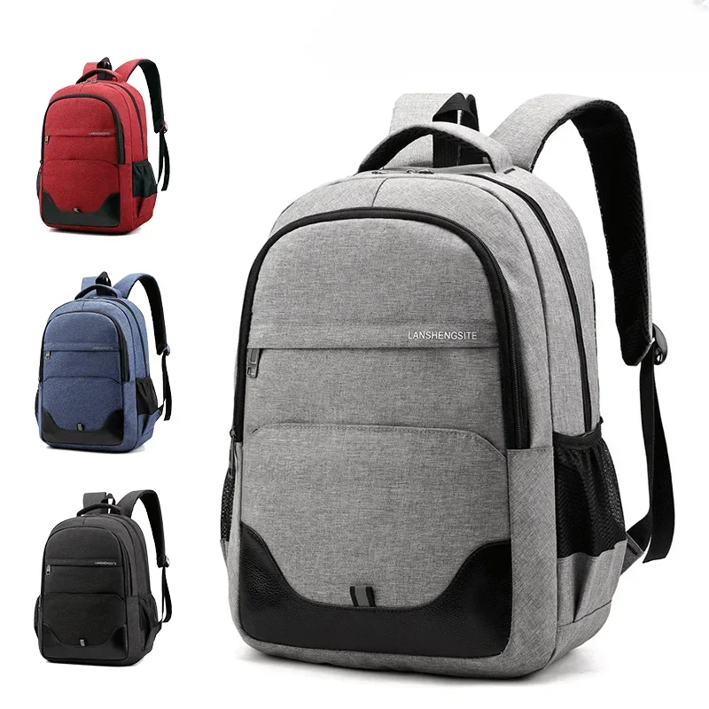 

Men's Travel Bag New Oxford Cloth Backpack Korean Version Student Backpack High Capacity Computer Bag