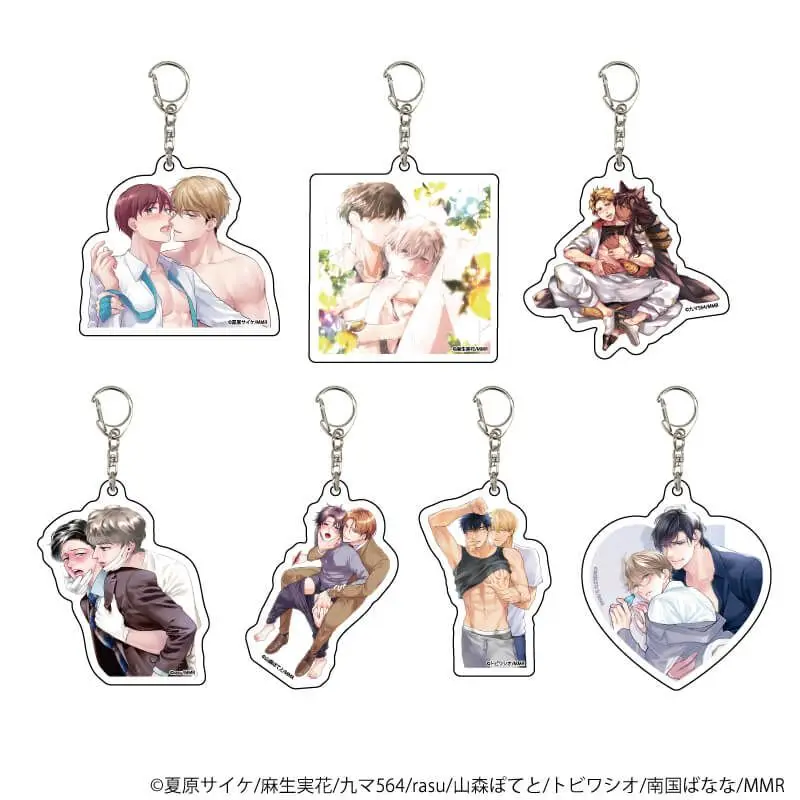 

Cute Anime Lost in The Cloud Acrylic Keychain Women Cirrus Skylar Bai Xian Yun Yan Hena Key Chain Man BL Manwha Keyring Pendant