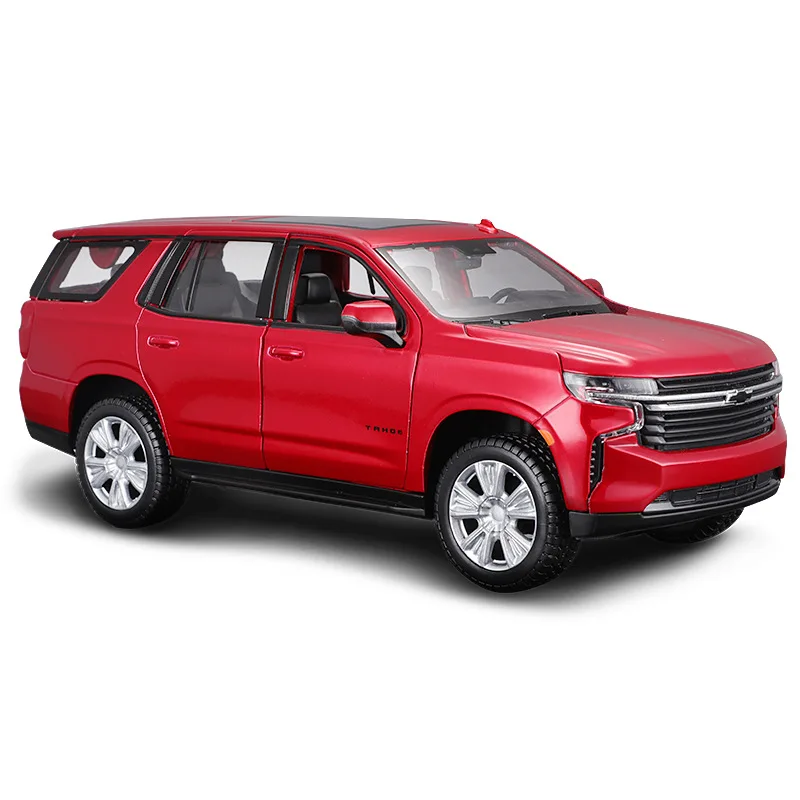 Maisto 1:26 2021 Chevrolet Tahoe simulation alloy car model crafts decoration collection toy tools gift birthday present