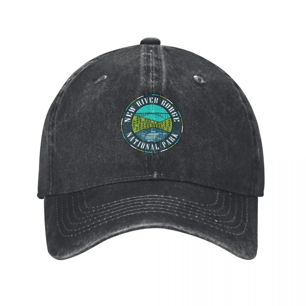 New River Gorge National Park Blue Baseball Cap Dropshipping |-F-| Hat Man Luxury Women Caps Men's