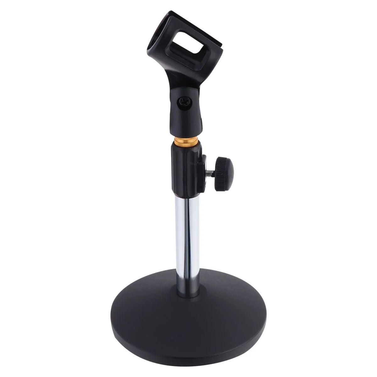 Professional Stage Desktop Microphone Stand Liftable Microphone Desktop Stand Stable Base Professional Liftable Mic Support