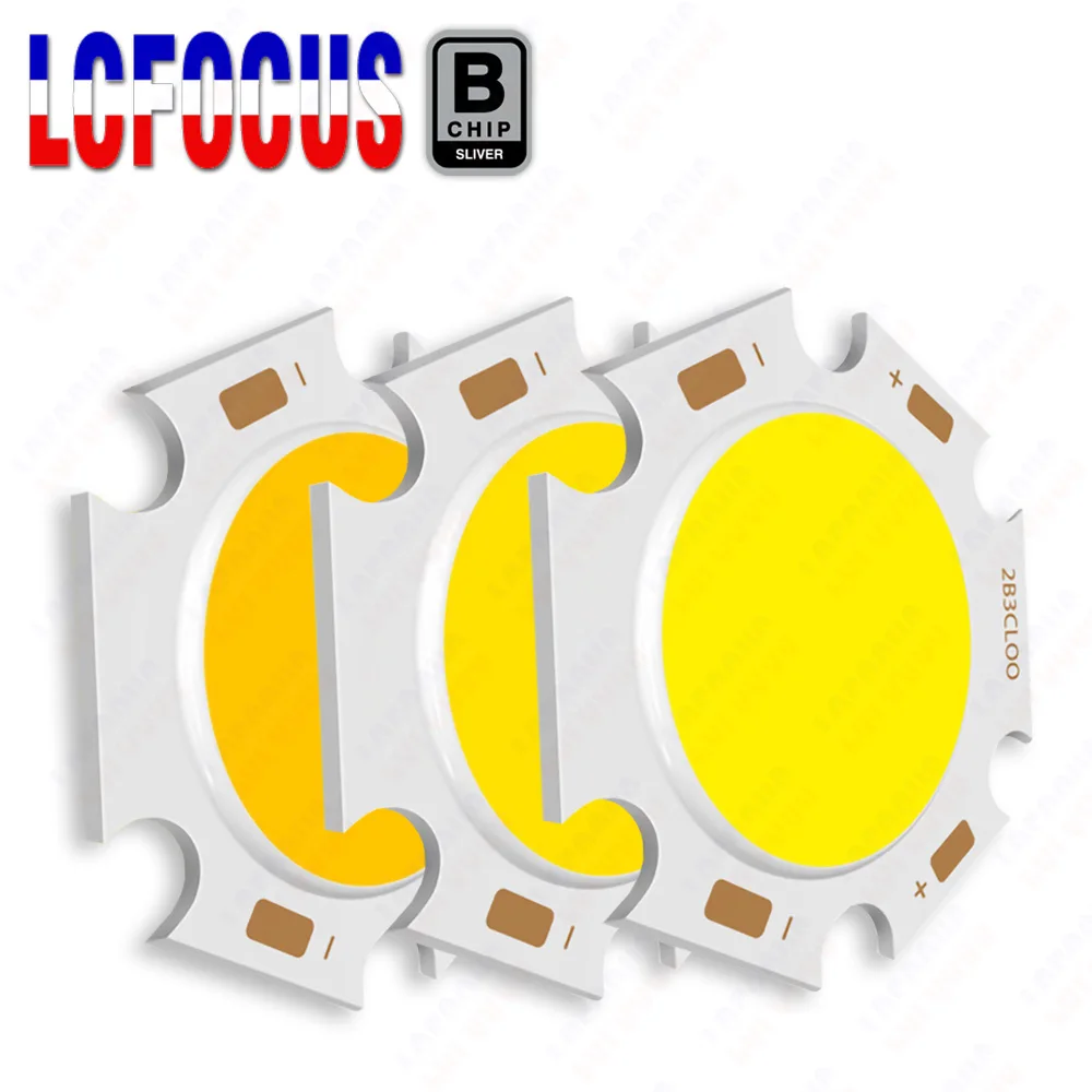 CRI Ra 80 COB LED Chip 3W 5W 7W Warm Natural White 3000K 4000K 6000K 2011 Star Board For DIY Bulb Track Light Downlight