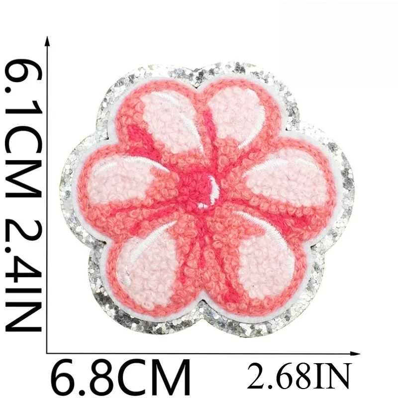 Towel Embroidery Cowboy Hat Embroidery Cloth Sticker Lightning Clothes Decoration Patch Sticker Computer Embroidery Label