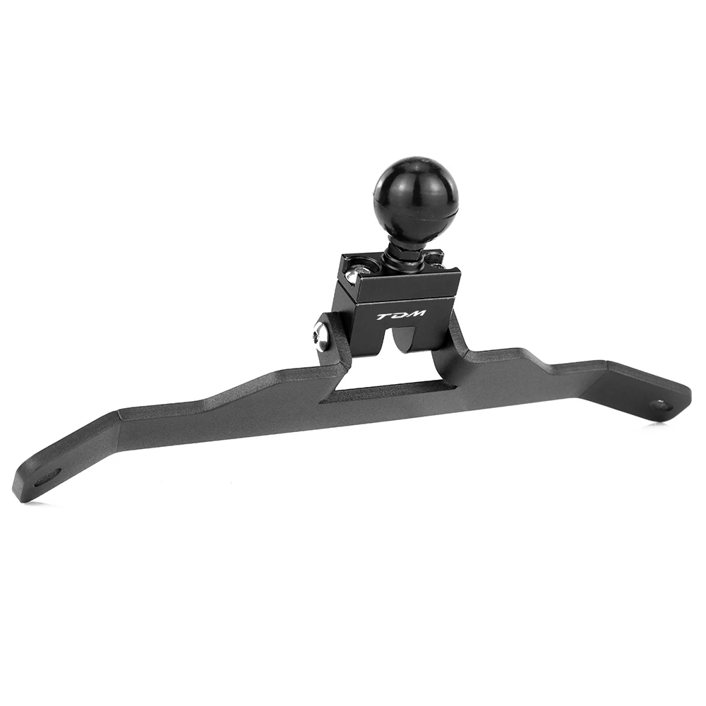 ヤマハ TDM 900 2002-2010 2011 TDM900 フロントガラス電話スタンドアダプタホルダーオートバイ GPS マウントナビゲーションプレートブラケット