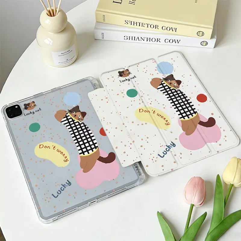 Tri-fold Protective Case For iPad A16 2025 11th Air11/13 iPad 10.2 7/8/9 4/5th 10.9 IPad Mini6 8.3 air3 10.5 Pro11 2nd 3rd 4th