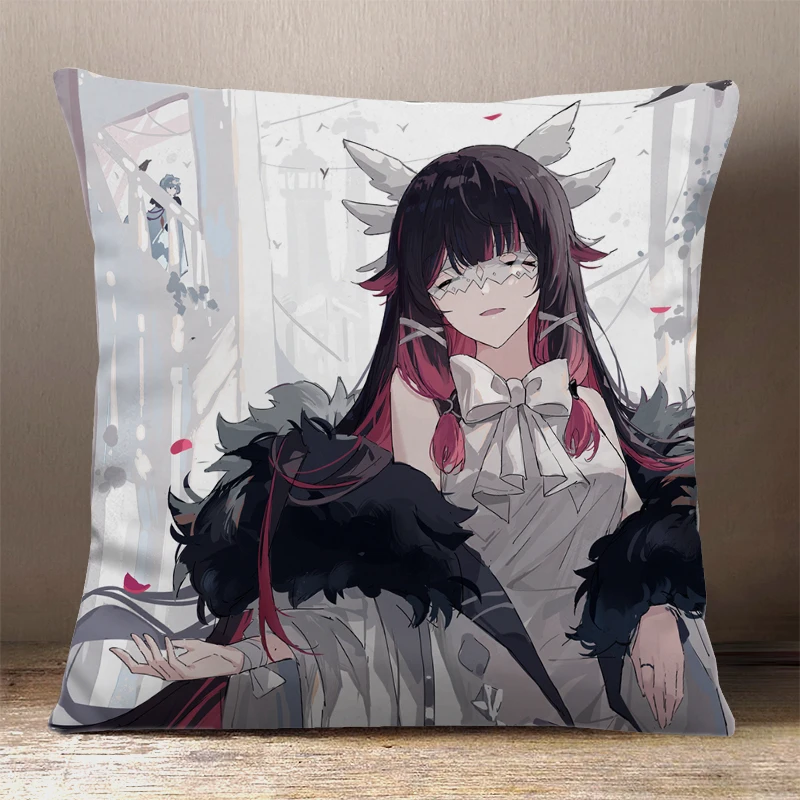 Anime Columbina Damselette Cartoon Square Pillow Siesta Dakimakura Dakimakura Cosplay Safa Back Cushion Gifts