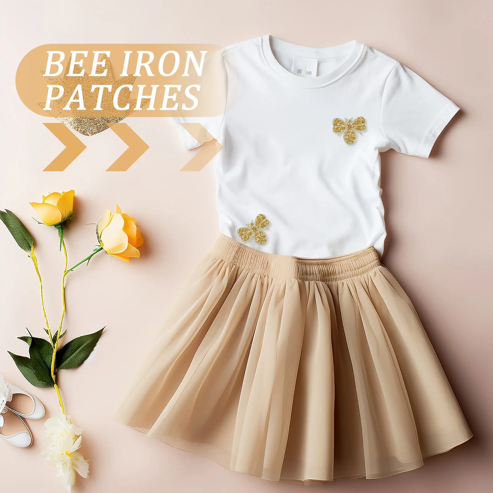 

10pcs Patches Resin Embroidered Durable Wear-Resistant Decorative Coat Hat Pants Repair Multi-Function Clothes Patches