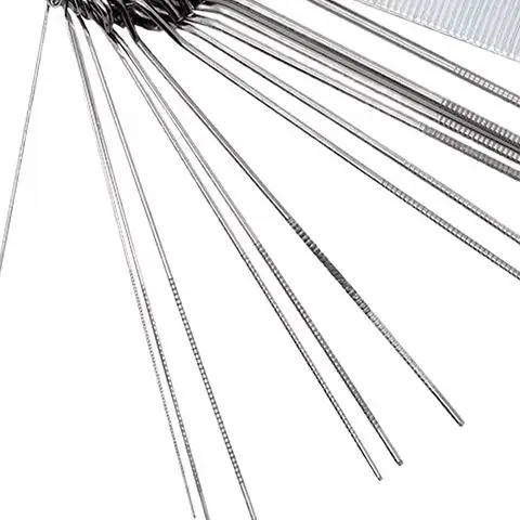 1Set Guitar Nut Slotting File Kit DIY Slot Saw Rods Filing Set Luthier Stringed Instrument Guitar Accessories Guitar Repair Tool