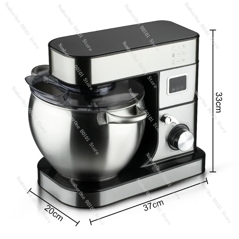 RAF Digital Readout 12L Stand Mixer 3 In 1 Dough Mixer Dough Kneading Stand Food Mixer With Digital Display Bowl With Handle