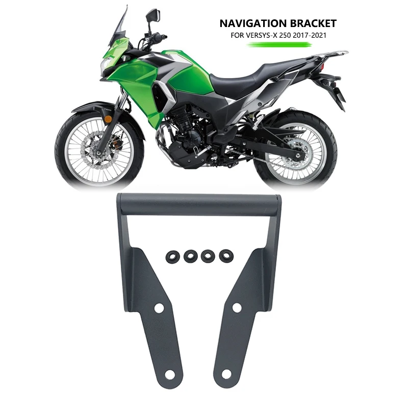 VERSYS-X250 Mobile Phone Navigation Bracket GPS SMART PHONE Bracket For KAWASAKI VERSYS X250 Versysx 250 2017-2021 2019 2020