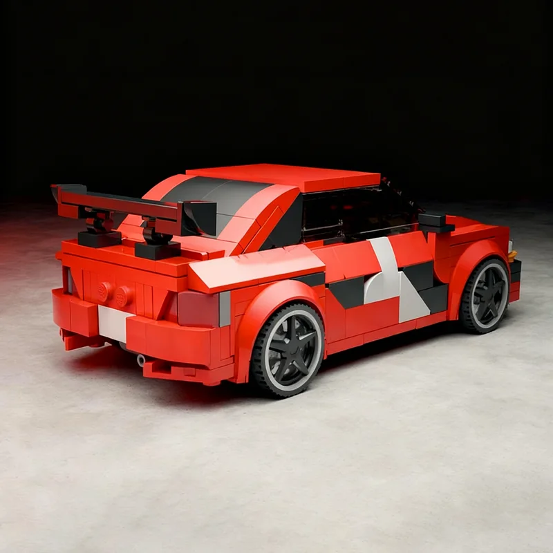 382pcs MOC Sean S Mitsubishi Lancer Evo IX City Champions Model Building Blocks Architecture Christmas Gifts Toy Idea Education