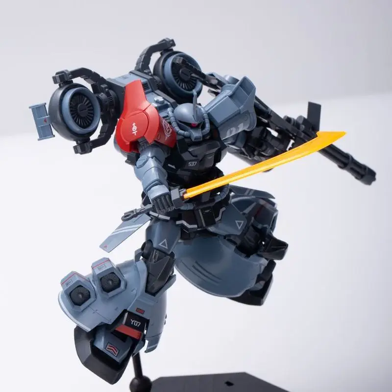 

YINLI Model GOUF Flight Type LH001 HG 1/144 Black Dog Jungle Color Assembly Kit Anime Robot Ornaments Collectible Toys Gift