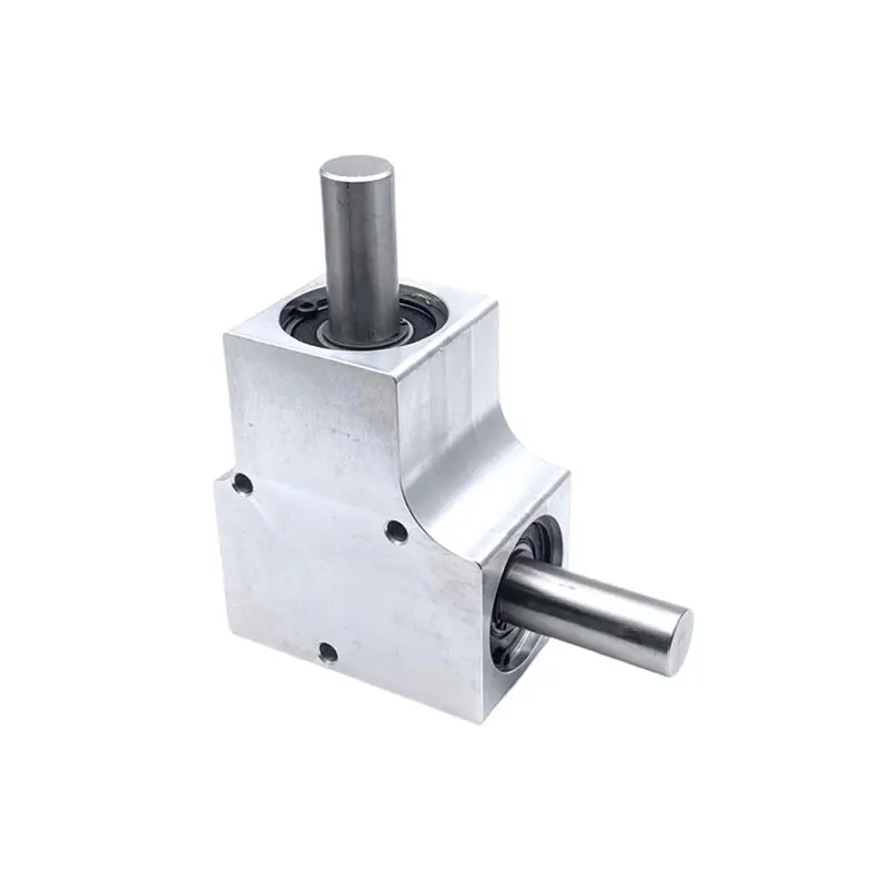TFORU-2X Gearbox-90 Degree Steering Gearbox-1.5M 19T Spiral Bevel Gear Reversing Corner 1 To1 15Mm Output Shaft Commutator