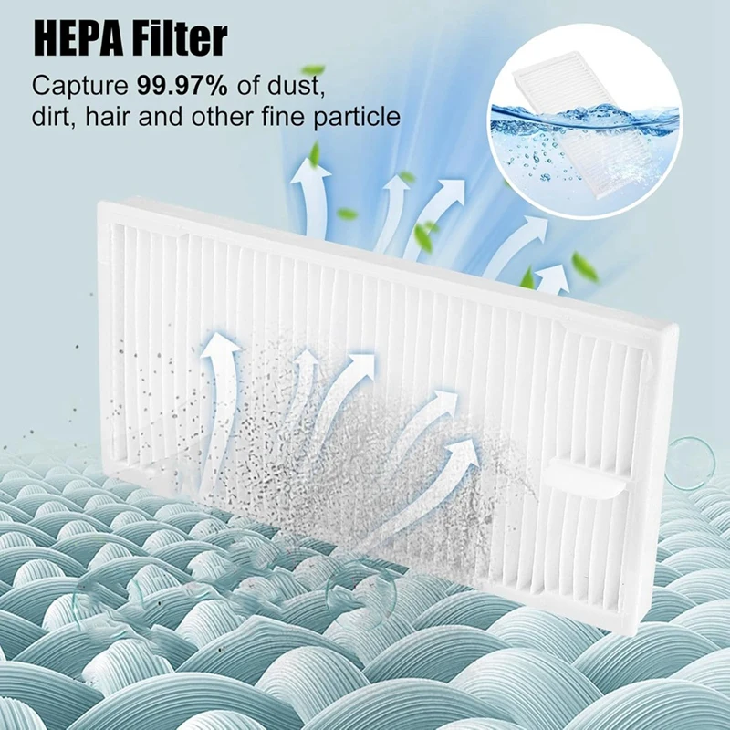 Pièces de rechange pour aspirateur Eureka J12 Ultra, brosses latérales principales, tampons de vadrouille Hepa Pound, sacs à poussière