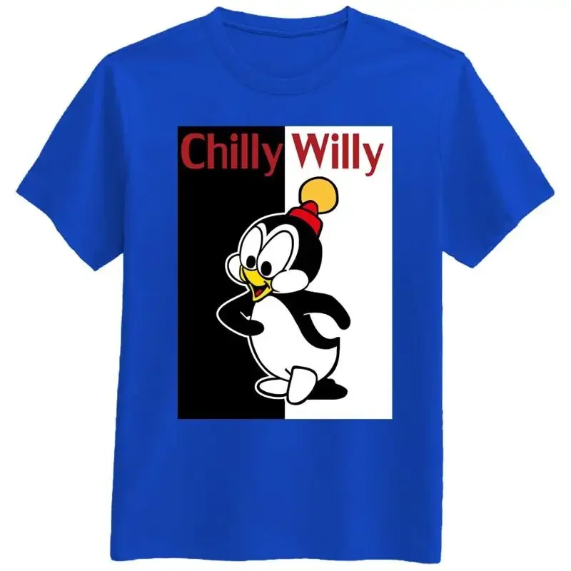 Penguin Chilly Willy Cute Penguins Animals Funny Love T Shirt New