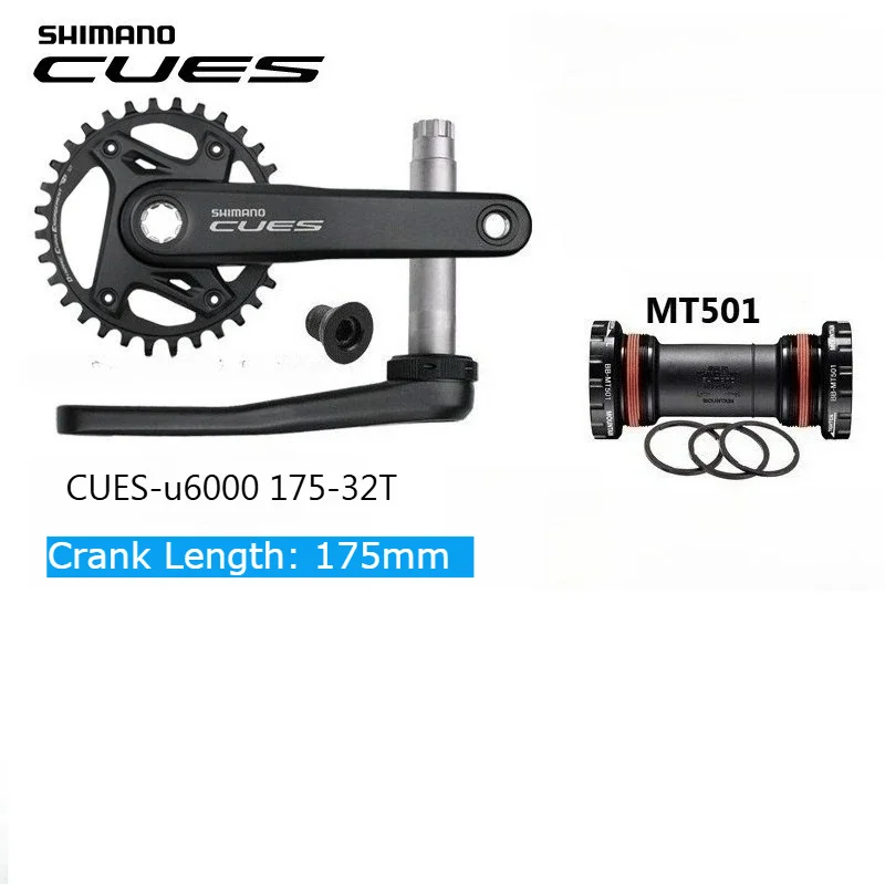 

SHIMANO CUES U6000 Bicycle Derailleur 1x10/11-Speed Shifter Derailleur Chain Cassette Cranset Groupset