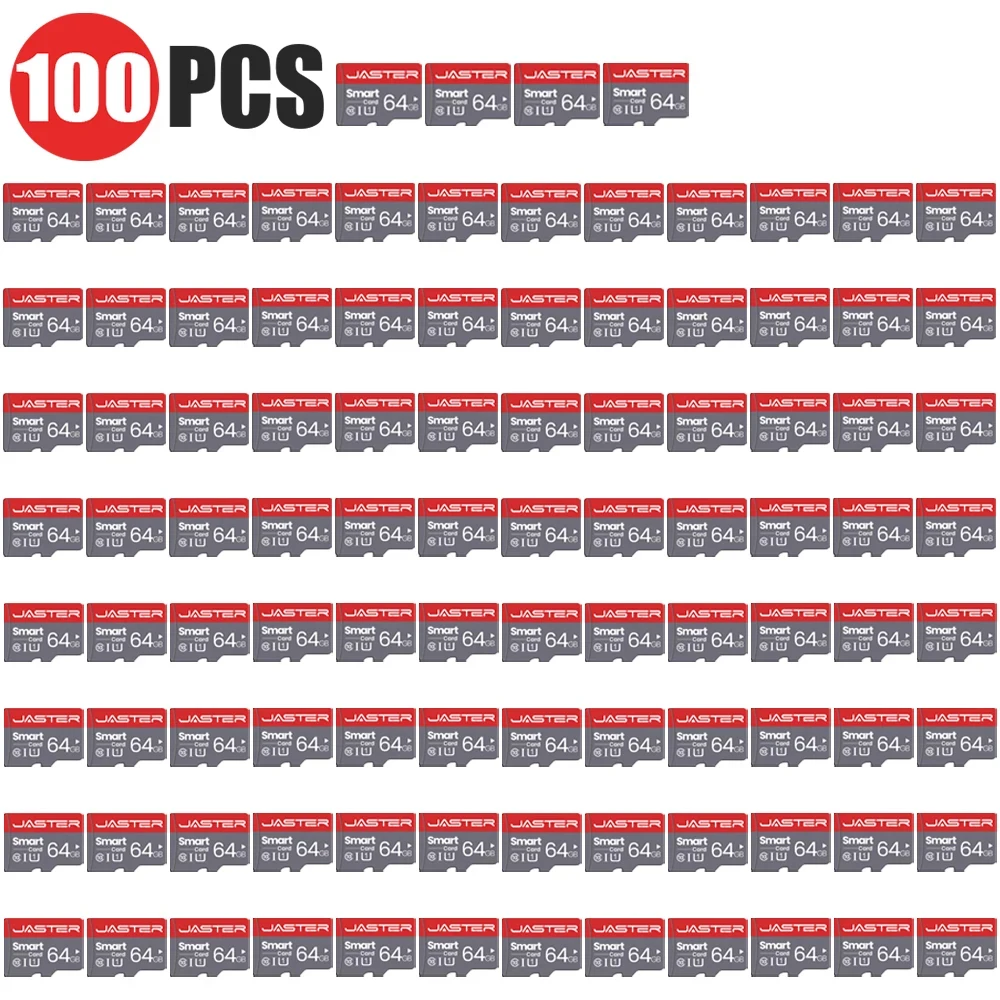 100 PCS LOT Smart SD Card 128G TF Flash Card For Camera Phone 64GB Original Memory Card 32GB Grey TF Mini SD Cards16GB