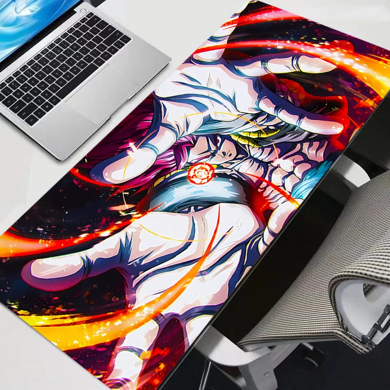 

Colorful Gaming Keyboard Rug Laptop Japan Cool Anime DBZ Mouse pad XXL Black Dragon Ball Z Desk Mat PC Gamer New Carpet Mousepad