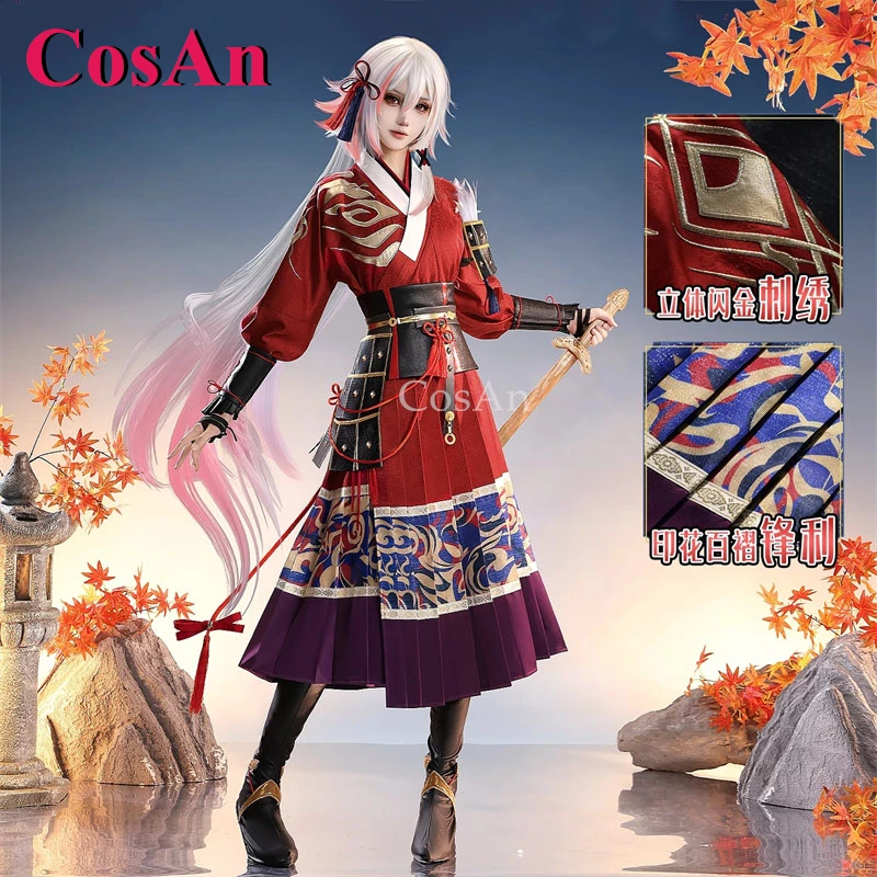 

CosAn Game Honkai Impact 3 Fu Hua Cosplay Costumes Frontier HangDaoChiChi Combat Uniform Halloween Party Role Play Clothing S-XL