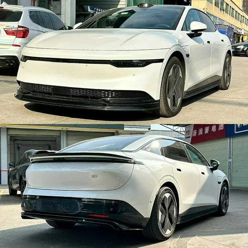 Toplaags FORZEEKR007 Runde Nieuwe FR-stijl koolstofvezel BODYKIT