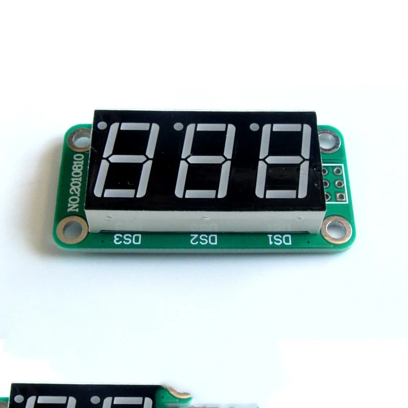 

Three-digit Static Digital Tube Display Module 3-digit Max7219 Decimal Point SPI Serial Port