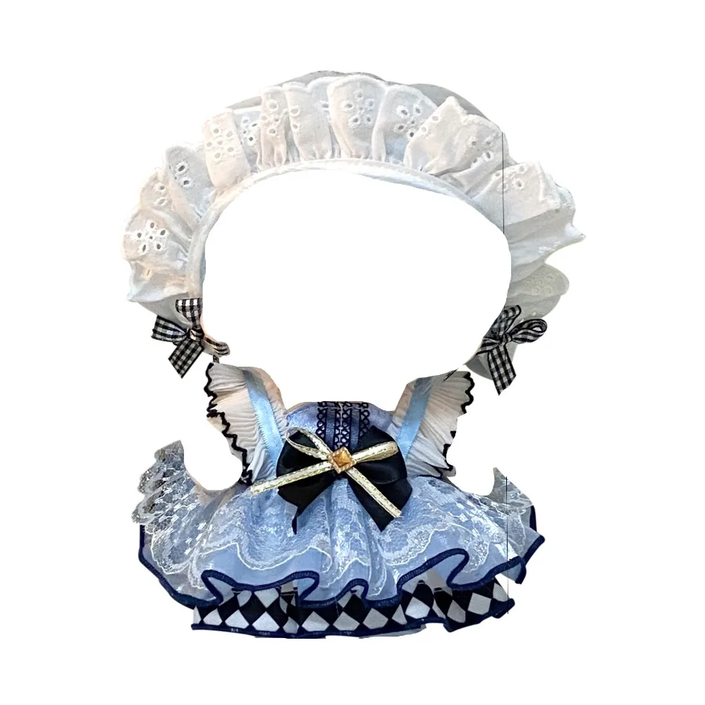 

Платье принцессы Лолита Одежда Юбка Лолита Многоцветный повседневный костюм Носки Комплект игрушек Аксессуары Мини-хлопковое кукольное платье