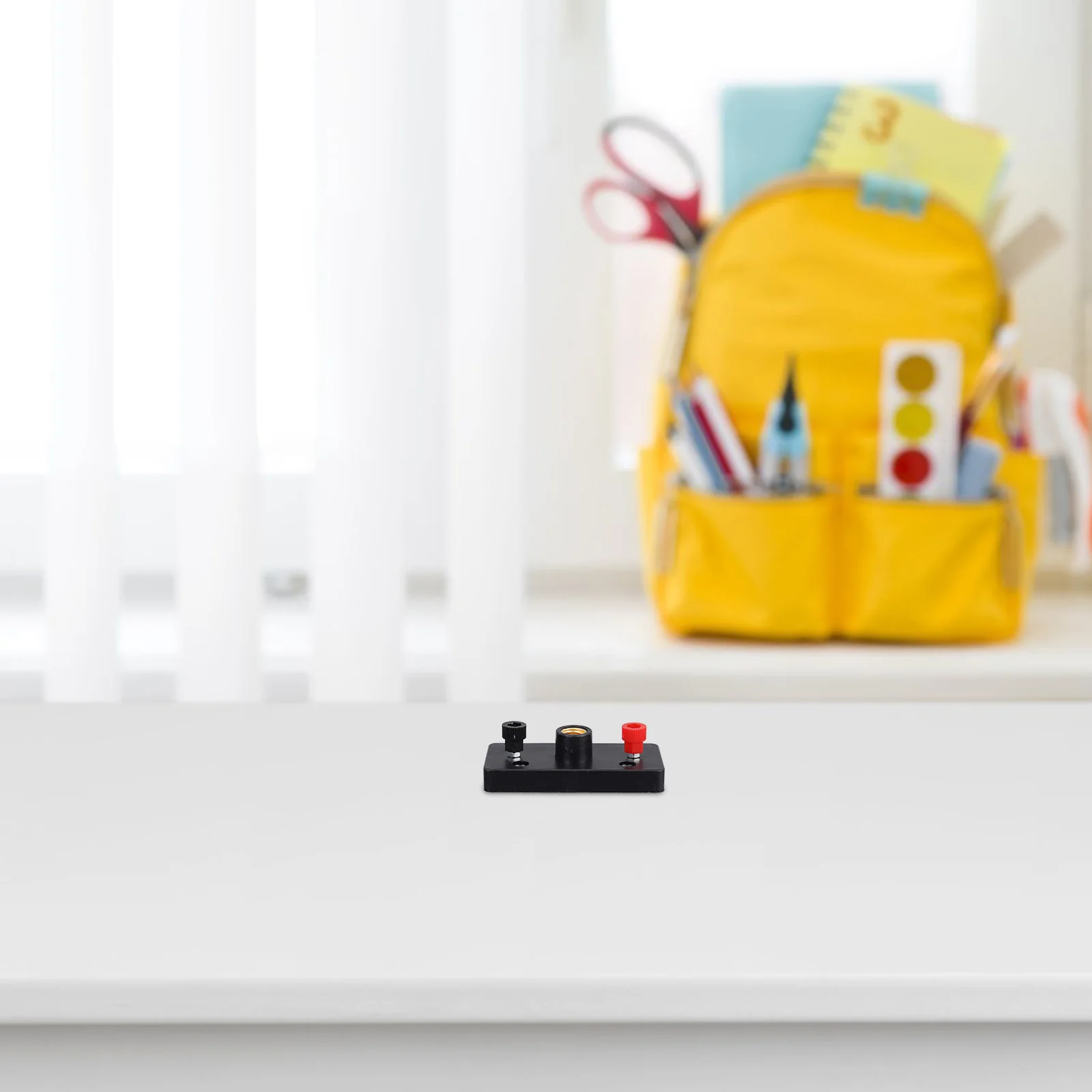 4pcs Screw Base Light Bulb Holder Plastic Copper Miniature Circuit Blocks Kit For Kids Science Experiments Diy Projects School