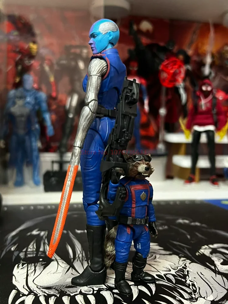 Cudowne legendy serii strażnicy galaktyki Vol.3 Star-Lord & Nebula & Drax & Rocket Ect figurka Model zabawka prezent w magazynie