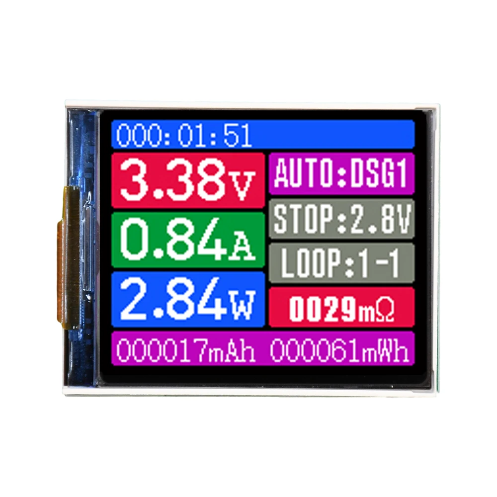 BT4-1CHN 21700 Batteriekapazitätstester, Innenwiderstandstester, automatisches Lade- und Entlademodul, elektronischer Lasttester – Detail 9