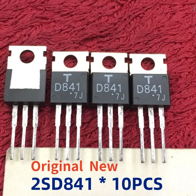 

10PCS 100% new original 2SD841 D841 TO-220