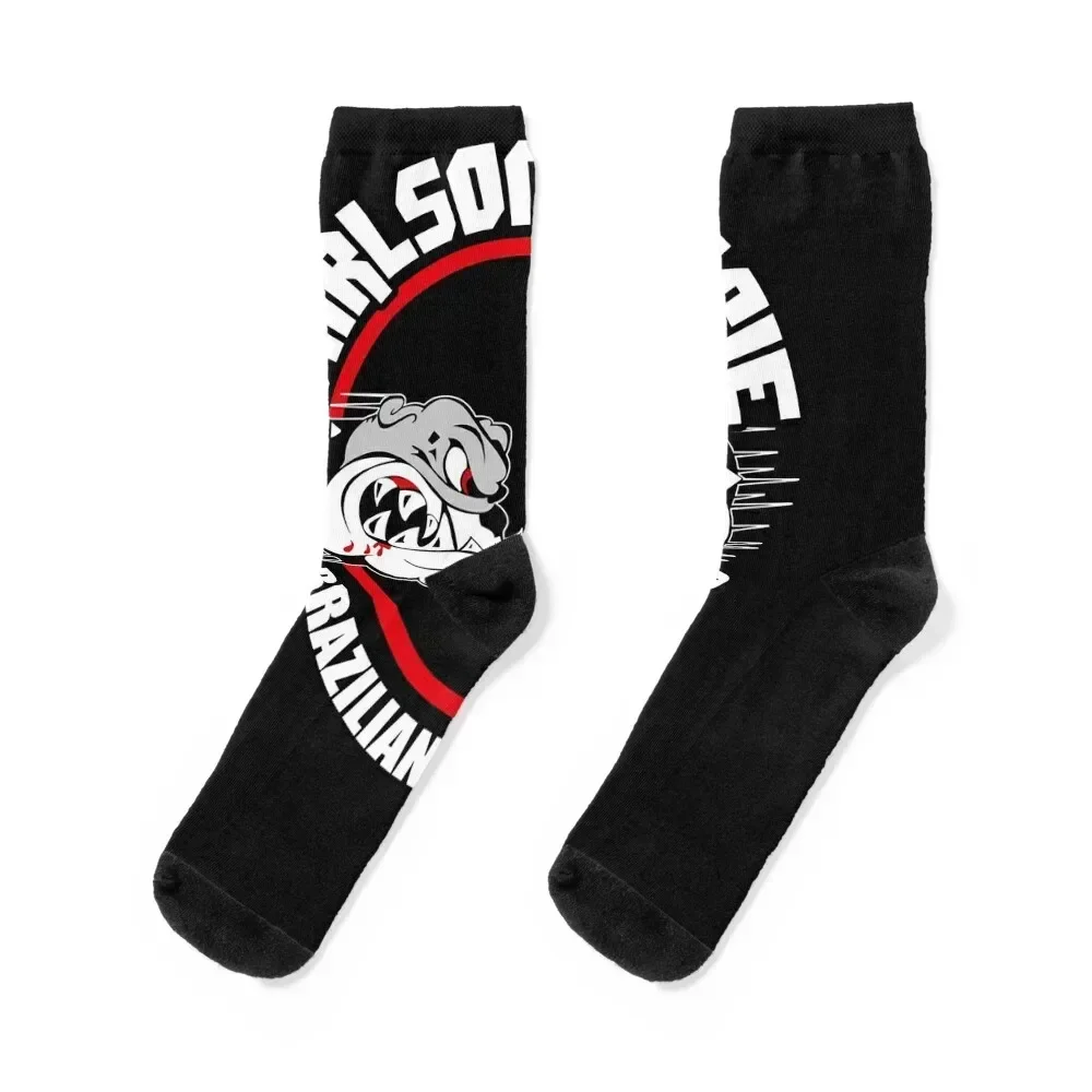 Carlson Gracie Brazilian Jiu-Jitsu Martial arts Socks Toe sports anti slip football winter thermal Socks Girl Men's