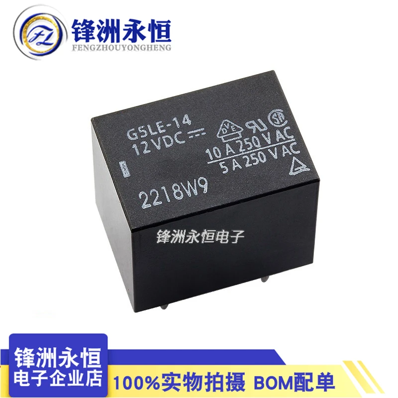 G5LE-14-5VDC 12vdc 24vdc Dc Dc 12V Dc 24V 5-Pins 10a T73 Relais