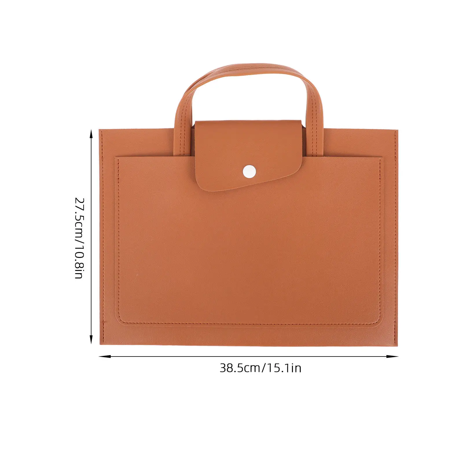 Portable PU Laptop Bag Laptop Bag Computer Cases For Business Travel Slim Lightweight Suitable Trip Sleeve